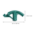 thumbnail image 2 of unbranded 2Ud Doblador Semicircular Manual Para De Y Con Cuerpo Verde, 2 of 8