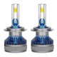 thumbnail image 1 of H7 H4 H11 Led Headlight Canbus 60000lm 150w High Power H1 H8 H9 Hb4 Hb3 9005 9006 9012 Turbo Lamp 6000k White Car Light Mini Fan, 1 of 5