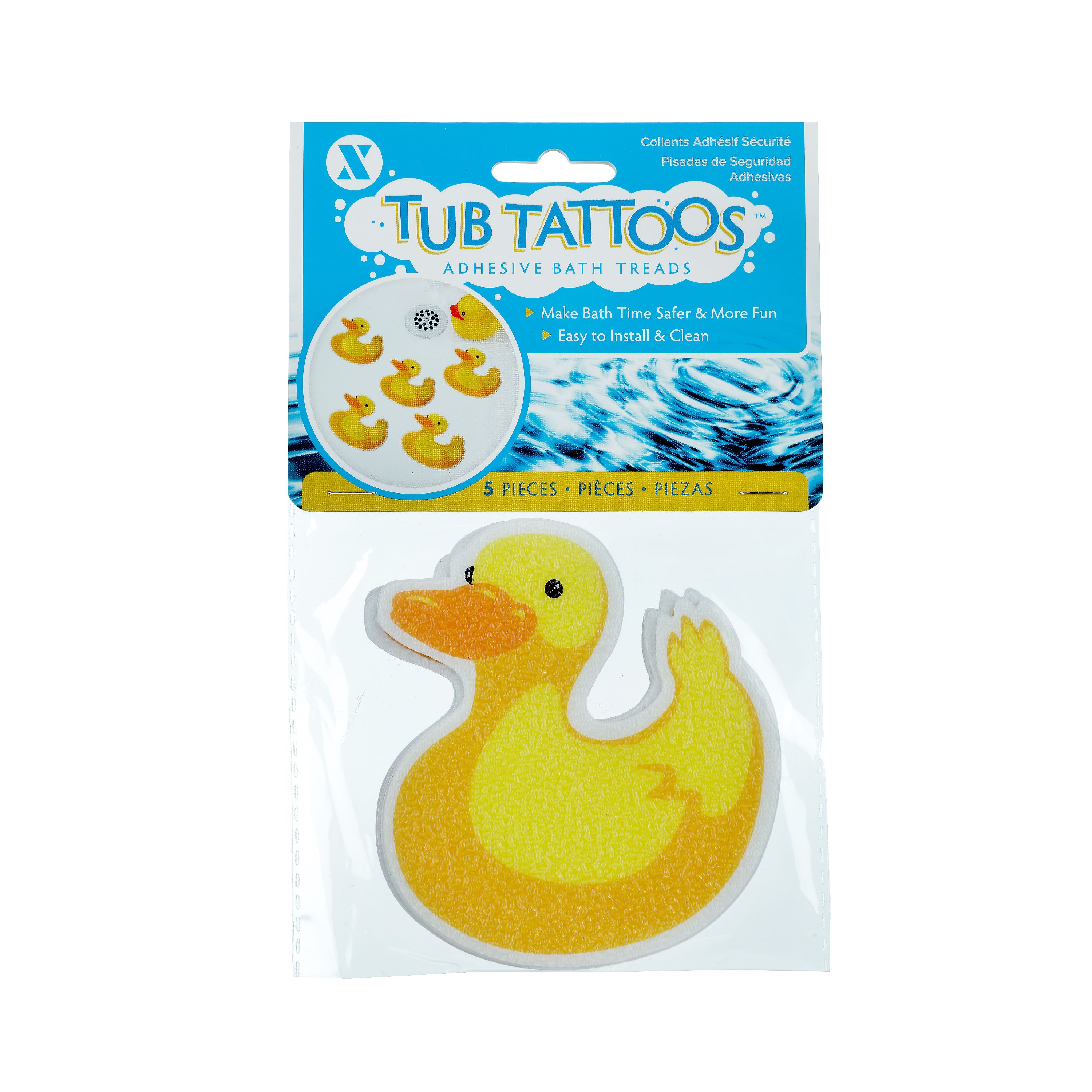 SlipX Solutions Adhesive Bath Treads: Tub Tattoos - image 4 of 4