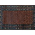 thumbnail image 1 of Ahgly Company Indoor Rectangle Southwestern Light Blue Country Area Rugs, 7' x 10', 1 of 4