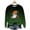 Green#happy halloween sweatshirts women, variant on Women Halloween Sweatshirt Spooky Season Funny Long Sleeve Graphic Crewneck Pullover Tops Cute Ghost Sweater Blue,M
