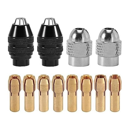 1 * brass collet set-Gold