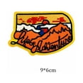 thumbnail image 4 of 9 Pcs Round Patches Badge Elements Pattern Embroidery Applique DIY Ironing Sticker for Jackets Jeans Bags Clothing Arts Crafts (Mixed Style), 4 of 6