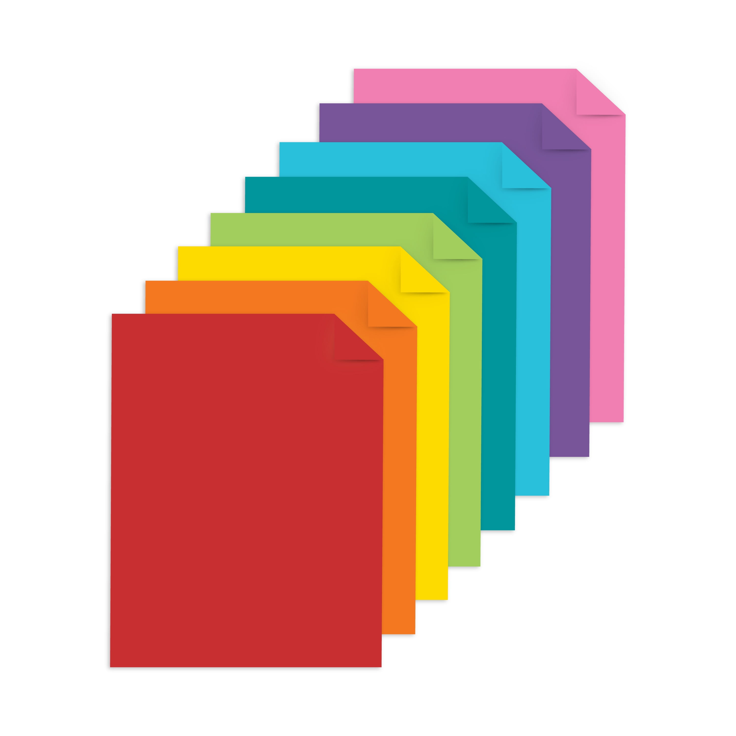 Astrodesigns Crafting Paper, Bright Blooms Assortment, 8.5" x 11", 24 lb./89 Gsm, 80 Sheets (91348)