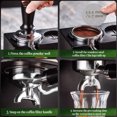 thumbnail image 1 of mmirethe 2piece Flavor With Coffee Portafilter Accessories High Compatibility Better Taste Reusable Filter 53.5MM+2pcs, 1 of 6
