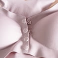 thumbnail image 6 of vigerkar Seamless Bra Full Coverage Front Closure Bras For Women No Underwire Surgical Bra Light Pink, 6XL, 6 of 8