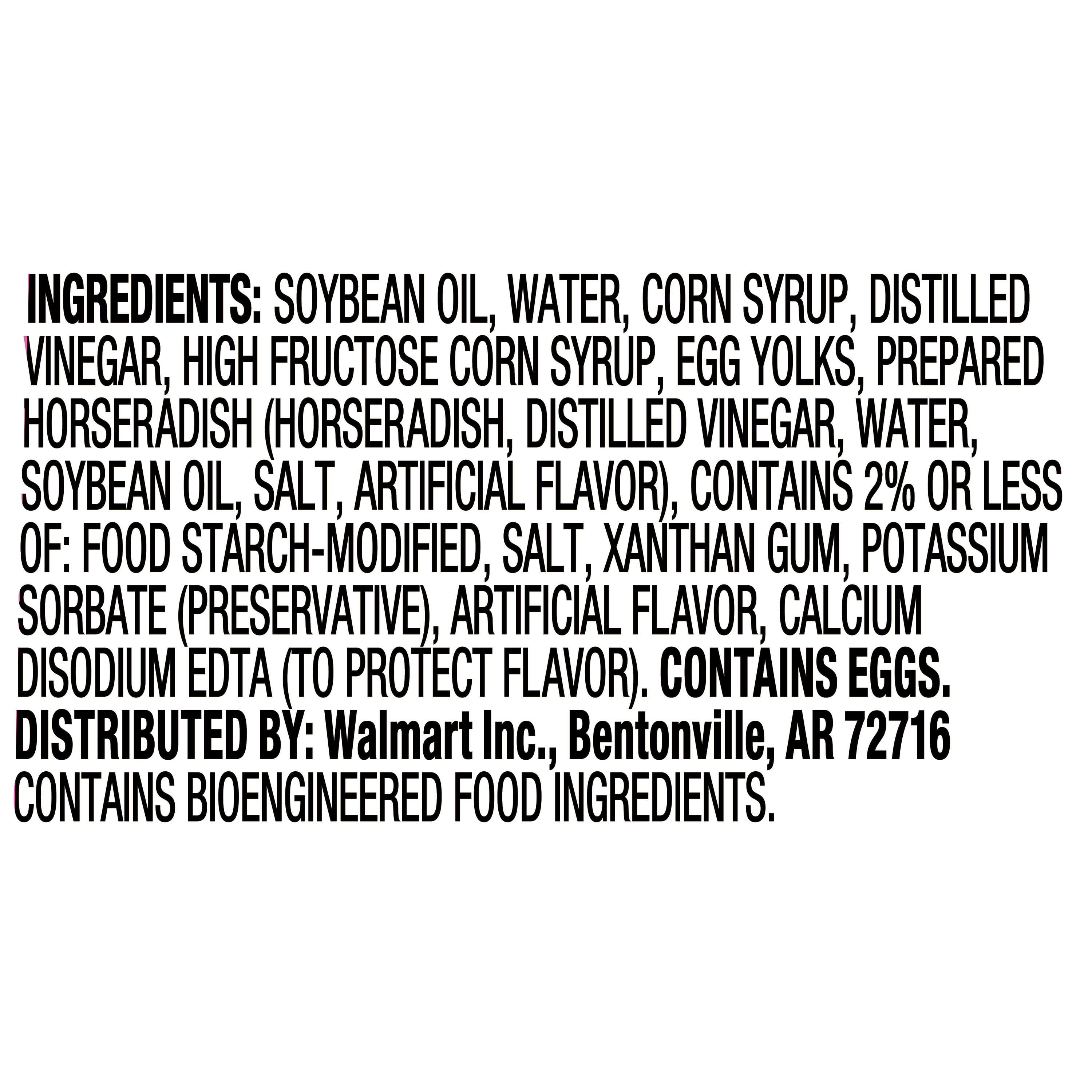 Great Value Original Horseradish Sauce, 12 oz (Regular)