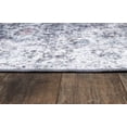 thumbnail image 3 of Momeni Karachi Polyester Medallion Grey Area Rug 8' X 10', 3 of 6
