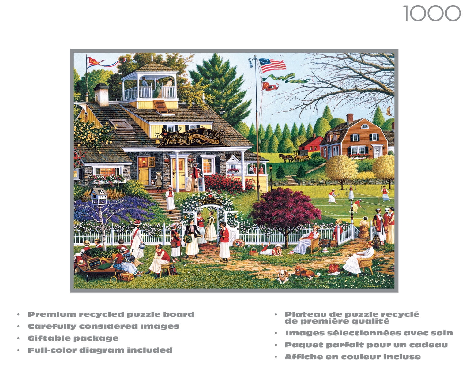 Buffalo Games 1000-Piece Charles Wysocki Love Interlocking Jigsaw Puzzle
