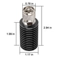 thumbnail image 4 of Dummy Load XRDS -RF 15 W UHF macho 50 ohmios para pruebas de RF, 4 of 5