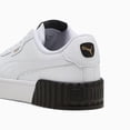 thumbnail image 3 of PUMA Womens Carina 3.0 Lace Up Sneakers Shoes Casual - White, 3 of 6