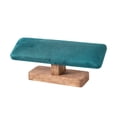 thumbnail image 2 of Expositor de pulseras, soporte para brazaletes, vitrina, base de madera, estante para joyas Verde, 2 of 9