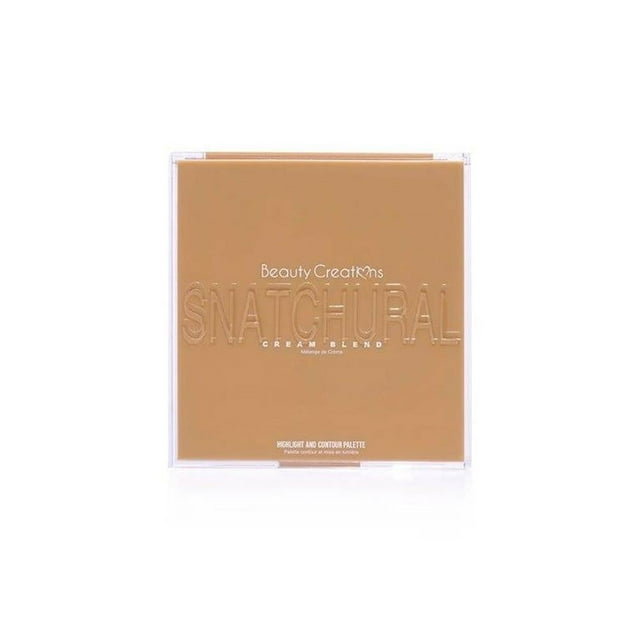 Paleta para contorno Beauty Creations Snatchtural color corrector sand fórmula cremosa de 15g