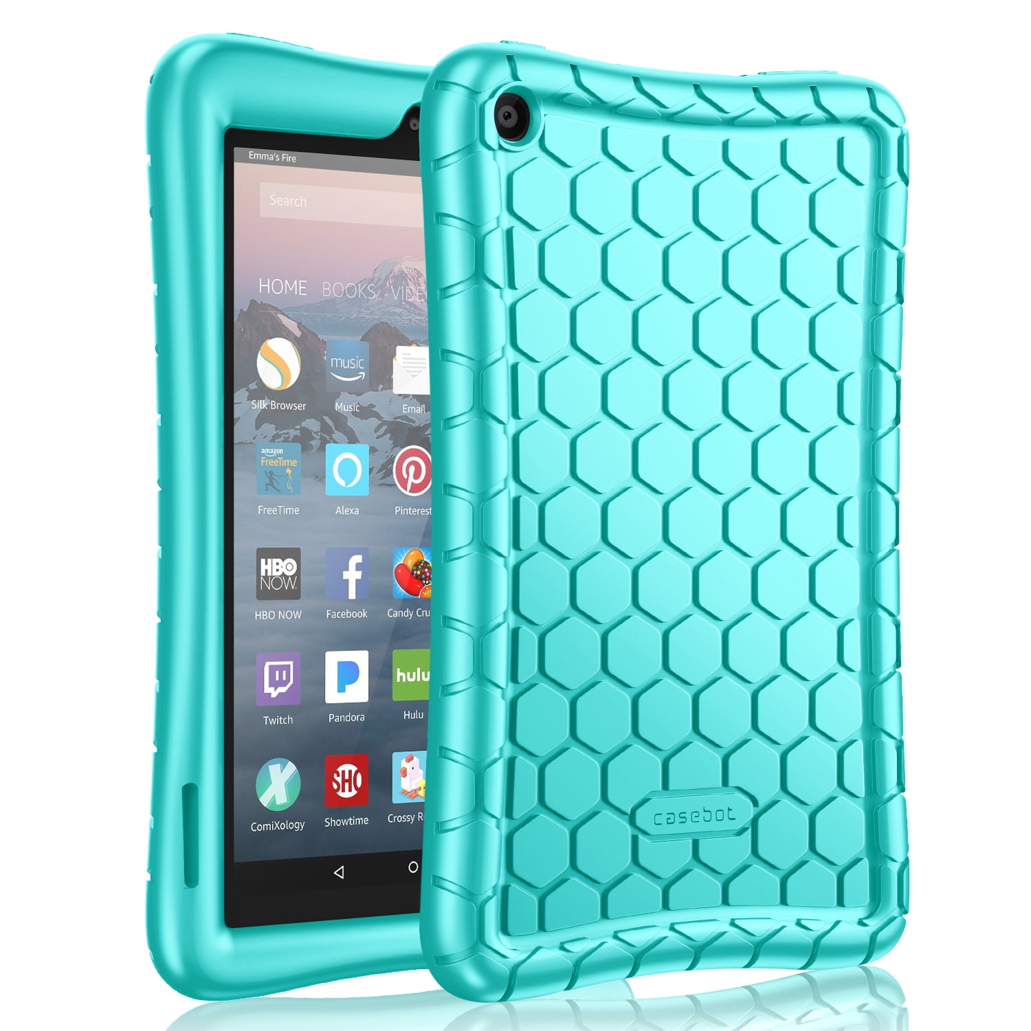 Silicone Case for Fire 7 Tablet (9th Generation, 2019 Release) Fintie