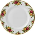 thumbnail image 3 of Royal Albert Old Country Roses Plates - Set of 4 - 10.6in - Nostalgic Pattern with Roses on Fine Bone China - Presented in Signature Fuchsia Pink Box - Ideal Gift or Stylish Home Addition, 3 of 4