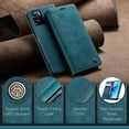 thumbnail image 3 of ETFAST Leather Wallet With Card Holder Zipper Phone Case For OPPO Reno A77 A77S High Quality Leather Phone Case, 3 of 11