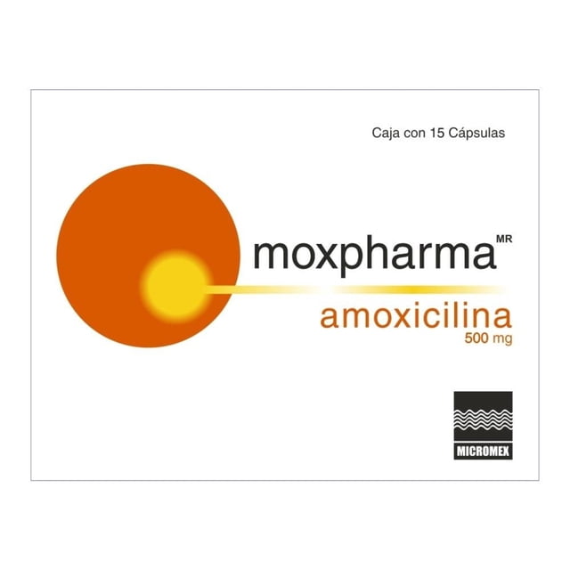 Moxpharma Amoxicilina 500 mg 15 cápsulas