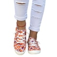 thumbnail image 3 of Willtoo Women 2026 Halloween Pumpkin Shoes Cute Spooky Print Loafers Lightweight Comfortable Platform Casual Walking Shoes Slip on Flat Sneakers Boat Shoes with Soft Sole, 3 of 6