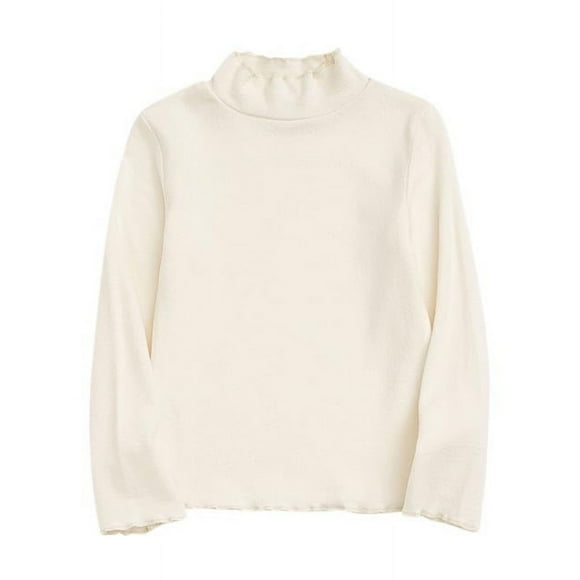 Jamicy Base Shirt for Kids Clearance Sales Kids Girls Casual Tops Long Sleeve Turtleneck T-Shirt Basic Solid Color Outfit for Toddler Baby Girl