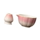 thumbnail image 4 of 2 piezas de tazón de té con pico vertedor, tazón de cerámica para matcha, regalo de cumpleaños japonés rosa, 4 of 9