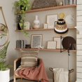 thumbnail image 4 of Kiven Dimmable Clip-on Desk Lamp, 1-Light Rattan Nightstand Lamp with Flexible Arm, 8.2FT Plug in Cord, Decorative Clamp Lamp for Office Home Bookshelf Bedside E26 Sokcet DZ0321-2, 4 of 6