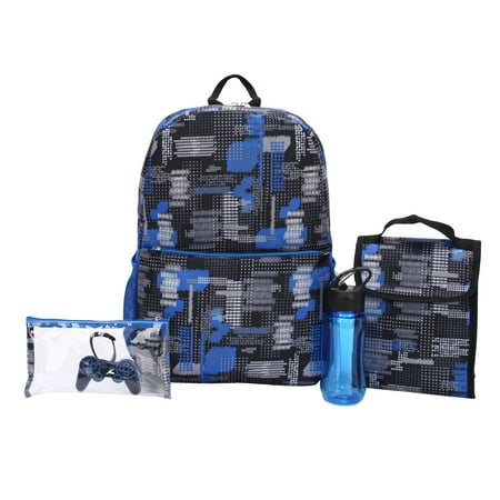 Wonder Nation Circuit Board 5 Piece Backpack Set