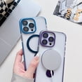 thumbnail image 3 of ELEWELT Étui Magnétique Transparente pour iPhone 16 Pro Max /16Pro/16Plus/16 avec Support Rotatif à 360° pour MagSafe, 3 of 7