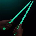 thumbnail image 4 of 2 uds baquetas de tambor luminosas 5A baquetas de Jazz fluorescentes para accesorios de fiesta de escenario Tmvgtek Accesorios para instrumentos musicales, 4 of 7