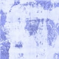 thumbnail image 1 of Ahgly Company Machine Washable Indoor Square Abstract Blue Modern Area Rugs, 8' Square, 1 of 4