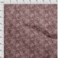 thumbnail image 4 of oneOone Polyester Spandex Maroon Fabric Abstract Floral Sewing Material Print Fabric By The Yard 56 Inch Wide, 4 of 5