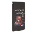 thumbnail image 4 of Funda Abatible, Funda Protectora De Cuero PU A Prueba De Polvo, Antiarañazos, Antideslizante, A Prueba De Golpes, Con Ranuras Para Tarjetas, Soporte Para Teléfono Móvil 12 Pro ANGGREK Osito, 4 of 8