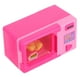 thumbnail image 3 of Mini horno microondas de juguete, modelo de cocina de simulación (rosa), 3 of 5