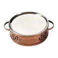thumbnail image 3 of Luzkey Plateau de Cuisson pour Réchaud, Réchaud à Aliments, Casserole de Cuisson, Poêle à Sauter en Acier Inoxydable, Assiette Peu Profonde pour Événement, Fête, Congé 20cmx6.2cm, 3 of 8