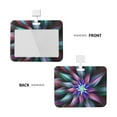 thumbnail image 2 of Kdxio Colored Abstract Card Badge Holder Work Badge Sleeve for Office, School, Factory, ID Credit Cards, Driver Licenses and Passes, 2 of 7