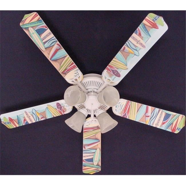 Ceiling Fan Designers 52FAN-KIDS-HSSB Hawaiian Surfboards ...