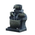 thumbnail image 3 of ziyahi LED Light Water Feature Fountain Home Office lights tabletop Decor Christmas Present Statues, 3 of 9