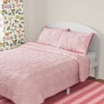 thumbnail image 2 of Mainstays Kids Reversible Butterfly Stitch Quilt Set, Full/Queen, 3 Pieces, 2 of 6