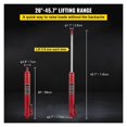 thumbnail image 4 of Hydraulic Long Jack 3 Tons/4 Tons Capacity With Single Piston Pump And Clevis Base Manual Cherry Picker W/Handle ,Easy to Use, 4 of 7