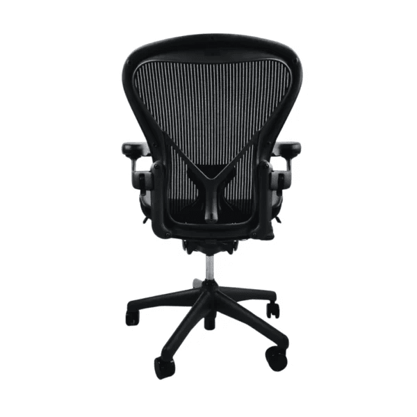 Classic Herman Miller Aeron (𝙍𝙚𝙛𝙪𝙧𝙗𝙞𝙨𝙝𝙚𝙙) Office Chair with Posture Fit - Fully Adjustable - Size A Small - Easy Assembly and with Lifetime Warranty
