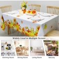 thumbnail image 4 of Fall Maple Leaf Tablecloth Rectangle 54x72 Inch,Thanksgiving Autumn Harvest Pumpkin Tablecloth for Holiday Party Dinner Decor, 4 of 6