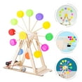 thumbnail image 2 of 1 Ensemble de Modèles de Grande Roue Bricolage Jouets Modèles pour Enfants Modèle en Bois pour Enfants, 2 of 8