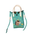 thumbnail image 4 of Mini bolso de para teléfono, compacto y cómodo para mujeres y niñas, bolso de mano con dibujos animados. Buena suerte, 4 of 8