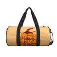 thumbnail image 2 of XMXT Unisex Large Sports Tote Gym Bag for Women, Happy Halloween Pumpkin Print Weekenders Bags Travel Bag, 2 of 8