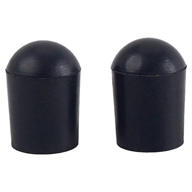 Miangastore 2pcs Cello Endpin Tip Protector Cello Tail Pin Case Tip Protector Non-Slip Mat for Cello Stringed Violin Parts BA25 (Black)