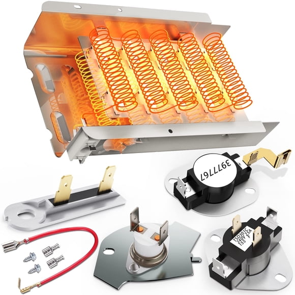 Elemento calefactor de secadora MONKEMON 279838 para Whirlpool Kenmore