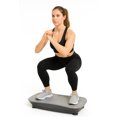 thumbnail image 1 of Toytexx Vibration Plate Exercise Machine with Remote Control, Whole Body Workout Platform, 3 Training Modes, Quiet Motor, Home Fitness for Weight Loss & Muscle Toning – 58×33×12 cm, 1 of 10