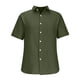 thumbnail image 3 of pstuiky Camisa de manga corta para hombre, Camiseta informal de manga corta con cuello vuelto y botones para hombre camisas casuales para hombre m, 3 of 4