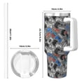 thumbnail image 4 of KLL Video Game Print 40oz Stainless Steel Insulated Car Cup Coffee Mug with Spillproof Lid - Keep Your Drink Hot or Cold on the Go, 4 of 8