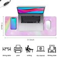 thumbnail image 5 of Long Mouse Pads for Desk,Rainbow Unicorn Pattern Desk Mats on Top Of Desks, Desk Mouse Pad Extra Large with 3mm Non-Slip Base and Stitched Edge for Gaming,Office,Work,Home 31.5"x11.8", 5 of 6
