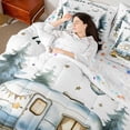 thumbnail image 3 of Erosebridal Kawaii Car Dog Bedding Comforter Set 7 Pieces for Boys Girls,Happy Camping Full Bedding Set for Kids Teens,Microfiber Bedroom Decor, 3 of 6
